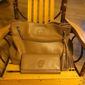 Tory Burch wallet and handbag combo